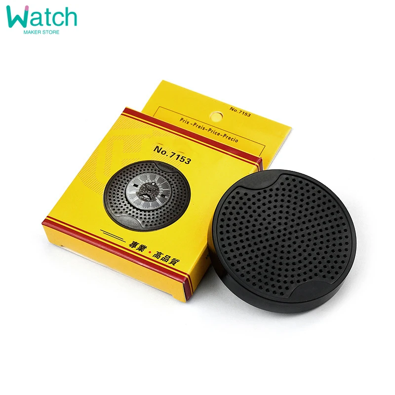 7153 Professional Plastic Watch Dial Support No Scratching Watch Dial Feet Placing Plate Base Holder Tool for Watch Repair Y1121