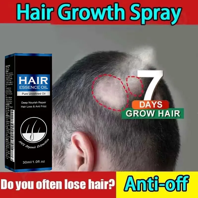Hair Growth Oil Effective Rapid Repair Fast Baldness Postpartum Hair Loss Follicles Hereditary Loss Hair Care Solution