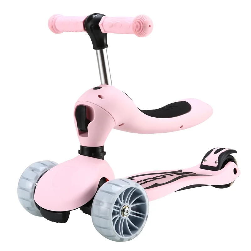 Child Kids Baby Kick Scooter & Balance Bike For Ages 24-72 Months