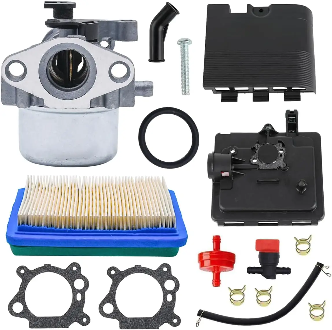 799866 790845Carburetor Fit for Craftsman 917.376406for Troy-Bilt128M02 6.25ex 7.25ex 190cc Series 794304 with 491588 Air Filter