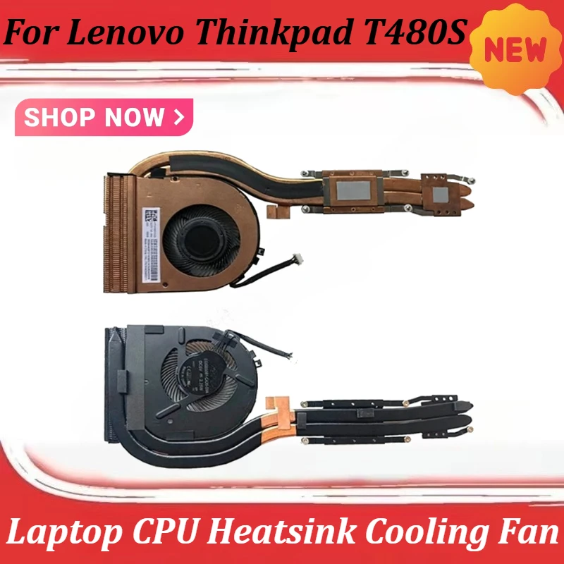 

CPU Heatsink With Cooler Fan Radiator For Lenovo Thinkpad T480S