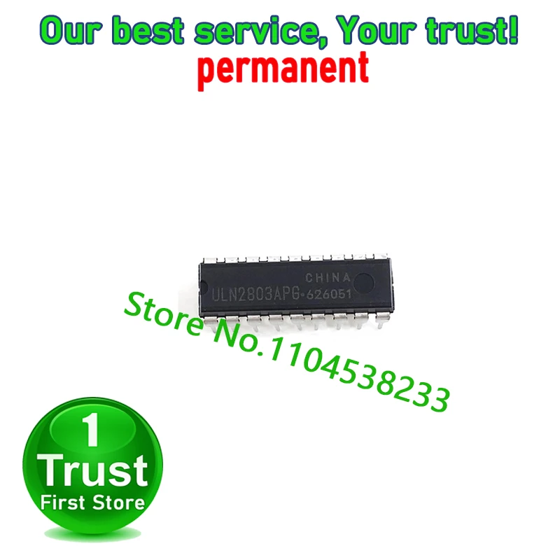 

100PCS/LOT ULN2803 ULN2803APG DIP-18 Trust First in stock