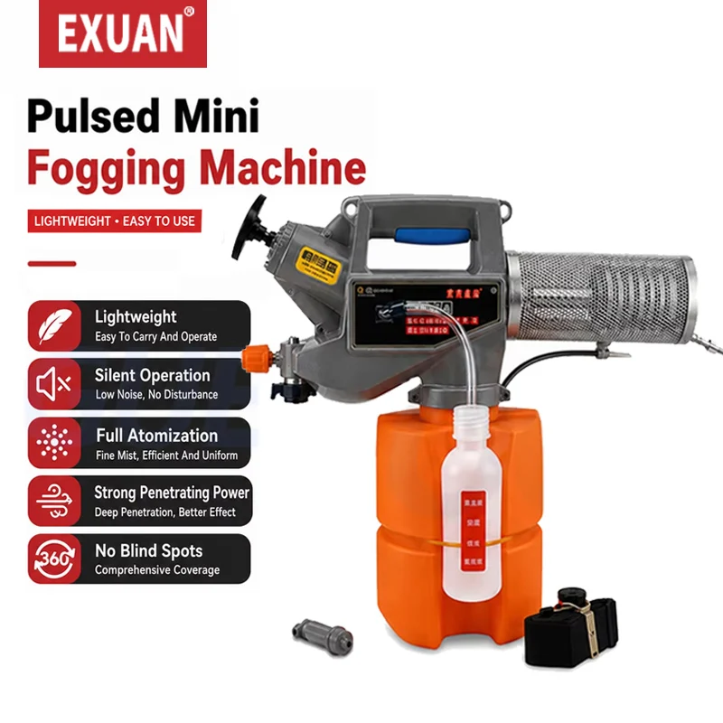 High Pressure Portable Mist Sprayer Fogging Machine Manual Disinfection Sprayer For Agriculture Orchard Garden Greenhouse Pest