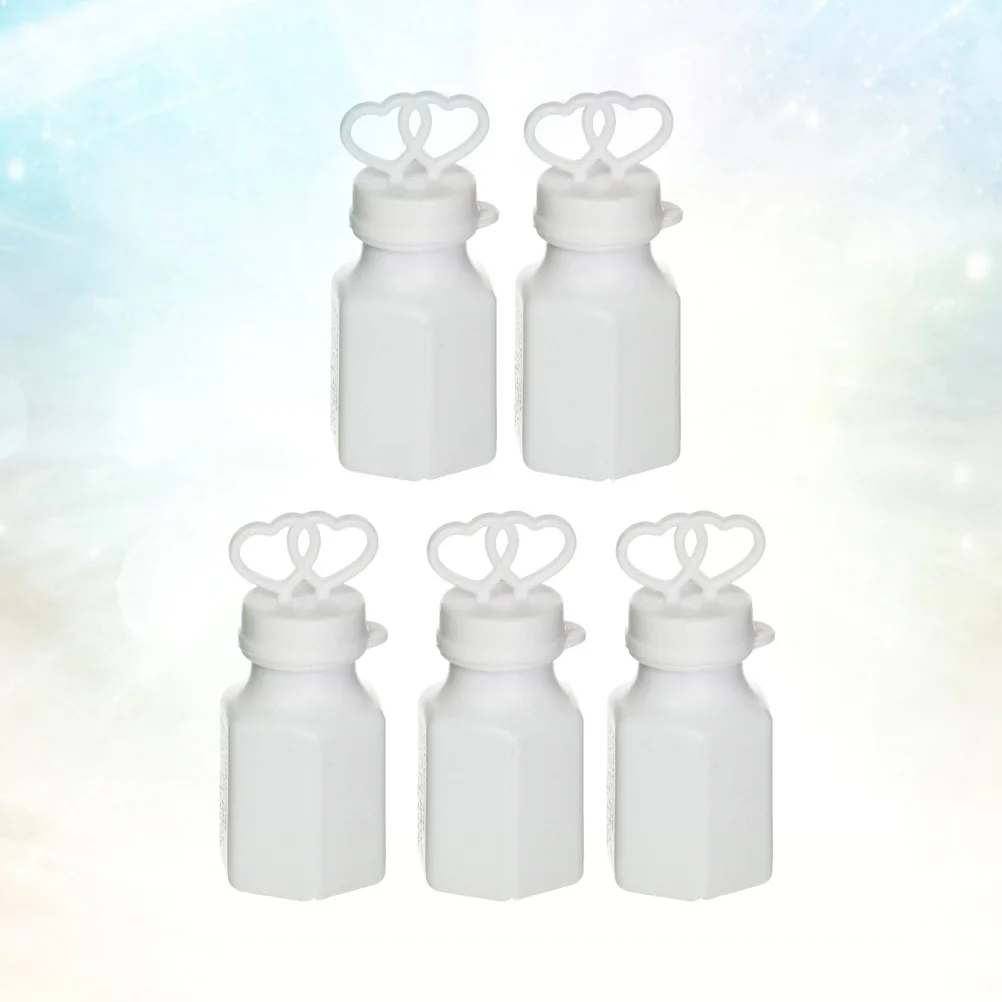 24 ชิ้นดับเบิ้ลบับเบิ้ลสติ๊กตกแต่งปาร์ตี้เมเจอร์เลิฟชุดงานแต่งงานขนาดเล็กขวดหลอด