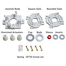 Arcade OTTO DIY V2 Korean Style Kit for Sanwa JLF and Hori Hayabusa Upgrade Kits for Sanwa JLF-TP-8YT JoystickHayabusa  Joystick