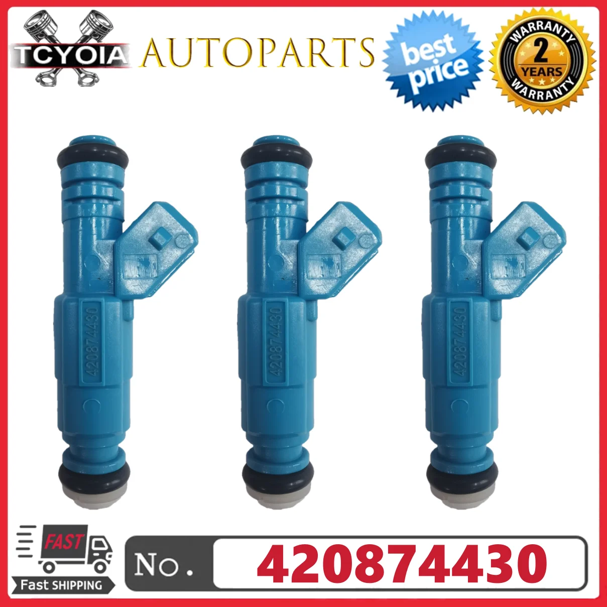 3pcs/lot Fuel Injectors 420874430 For 2002-2011 SeaDoo GTI GTX Wake SE 4-Tec 155