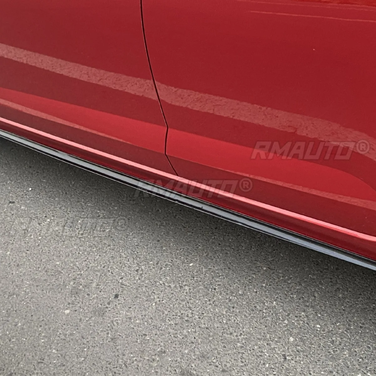 

Car Side Skirt Lip Spoiler Extension Diffuser Guard Side Skirt Splitter Body Kit For Volkswagen Polo 2019-2023 Car Accessories