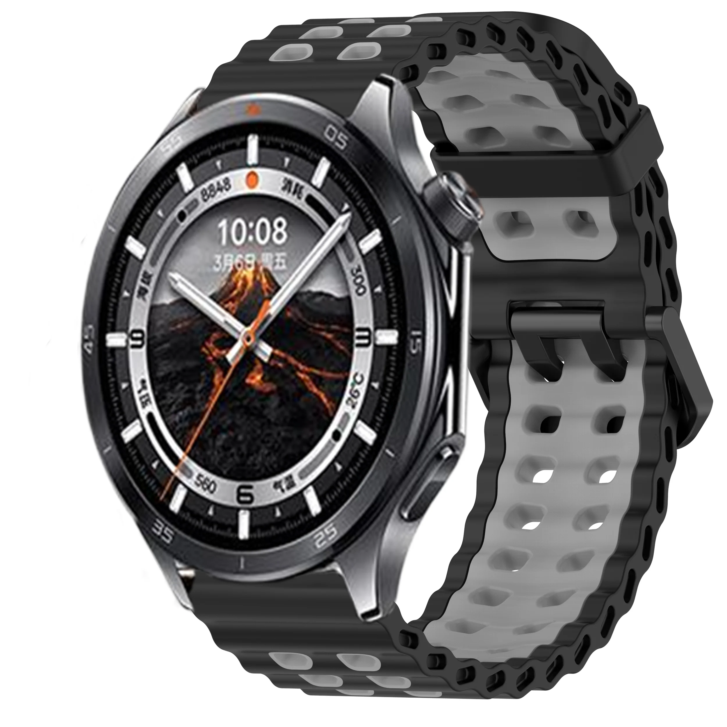 22 مللي متر المحيط سيليكون الرياضة حزام ل ممن لهم ساعة X2/X/4 برو قابل للتعديل حزام الساعات ل OnePlus ساعة 46 مللي متر 3 2 2R Correa اكسسوارات