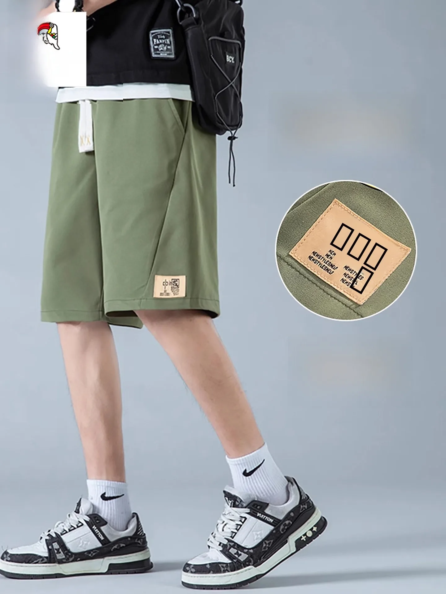 

Мужские повседневные брюки TUCANO с прямым кроем, быстросохнущие, летние, с эффектом прохлады, свободного кроя, модные, из полиэфирного волокна