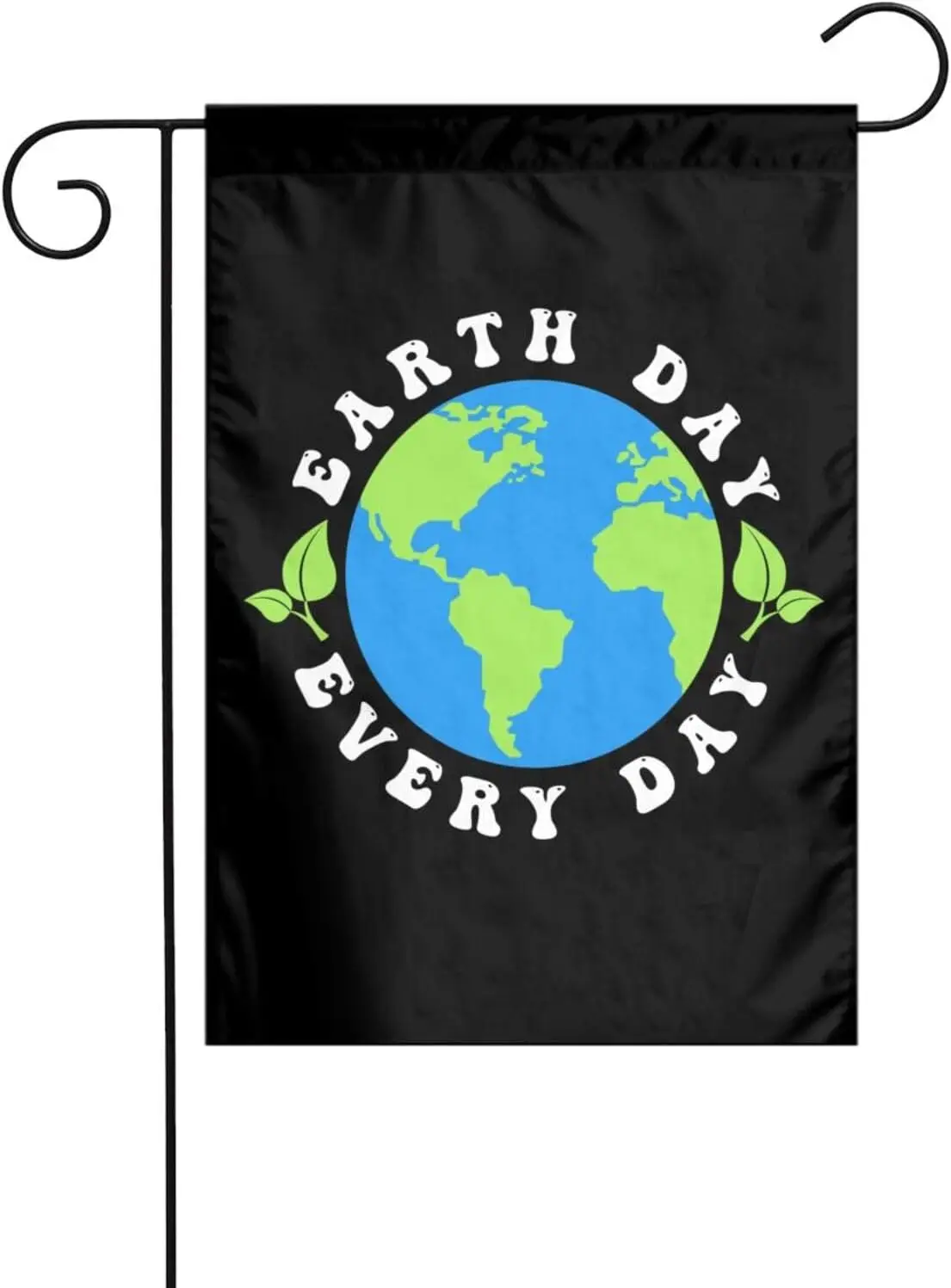 Earth Day Every Day Garden Flag 12x18 Inch Polyester Garden Flags Double Sided Garden Flag Outdoor Patio Flags Decorative Ga zzo