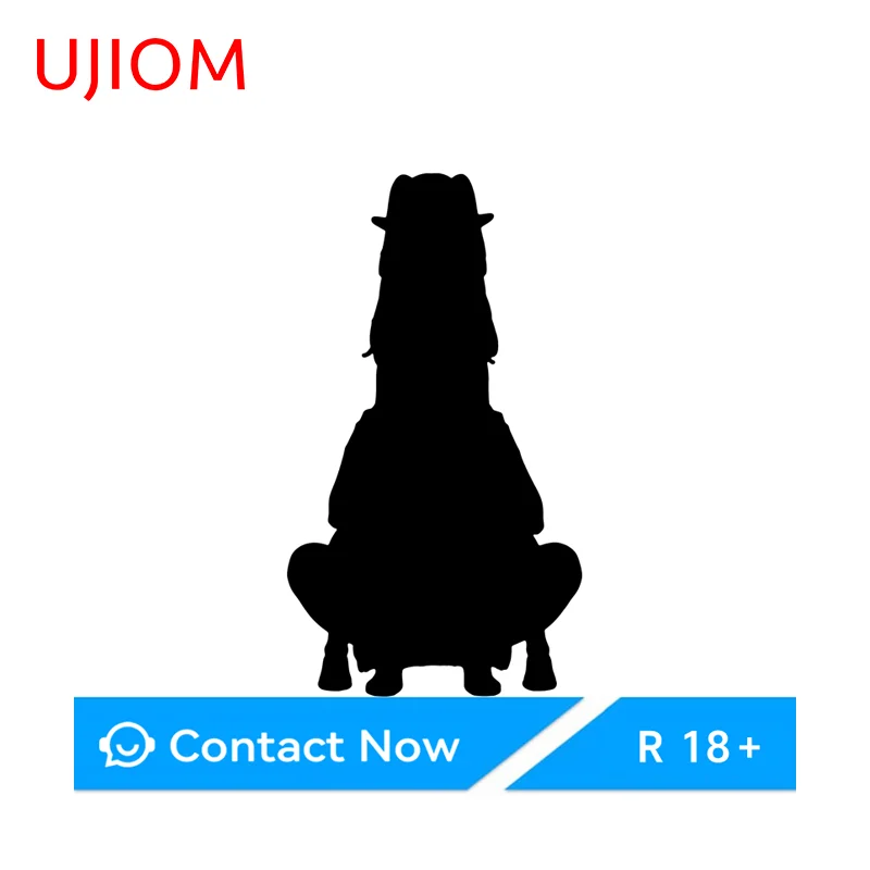 UJIOM Frieren Esdeath Wall Sticker Artistic Fashionable Not Safe For Work Scratch Proof Decal Amusing Game Room Decoration