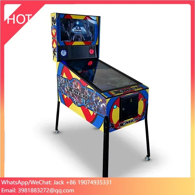 LTG Fabbrica all'ingrosso Vendita calda Arcade a gettoni Virtual Pinball Arcade Macchina da gioco 3D Flipper Gioco arcade