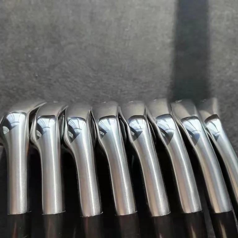 2025 Men's Right Handed  200 Golf Club Iron Set 456789P/48 Steel Shaft Including Cap Cover and Golf Bag with Rubber Grip