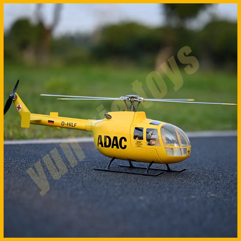 New 470 Uhi Huey Realistic Helicopter Simulation Six Channel Remote Control Model Hi Flight Control Beidou Gps Yatuo Adult Toy