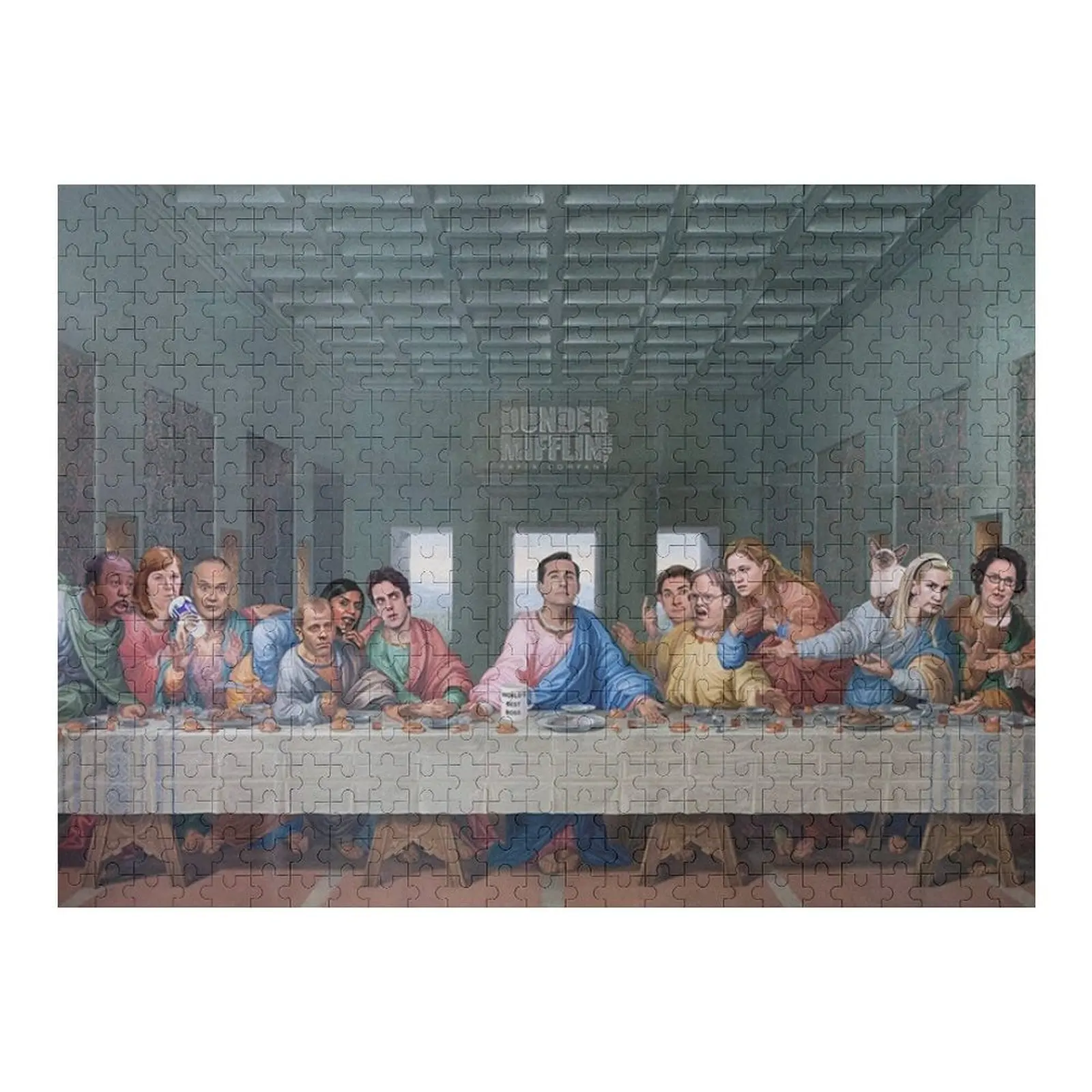 

The Last Supper Office Edition Jigsaw Puzzle Wooden Name Custom Personalized Jigsaw Pieces Adults Personalized Child Gift Puzzle