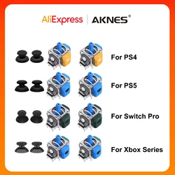 AKENS HALLPI TMR Electromagnetic Joystick for Switch Pro PS4 PS5 Xbox Series Controller Replacement Accessories