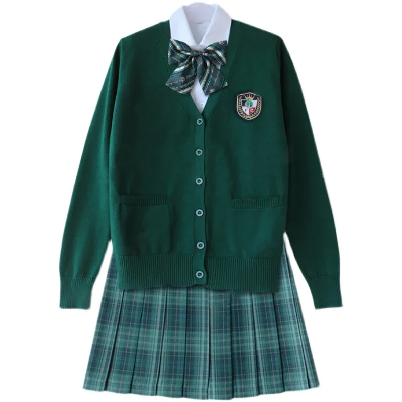 Korean All of Us Are Dead Cosplay Costume JK School Uniform 지금 우리 학교는 Sweater Couple Outfit Halloween Party Role Play Women Men