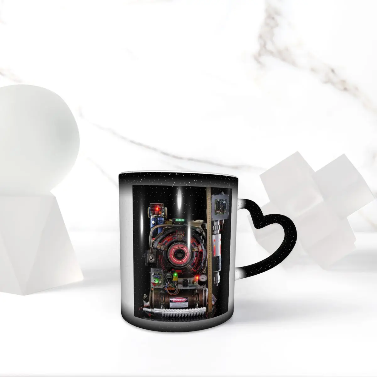 V2 Proton Packs The Ghostbusters Mug divertidas tazas de café de cerámica tazas de té taza de leche regalos para mujer hombre