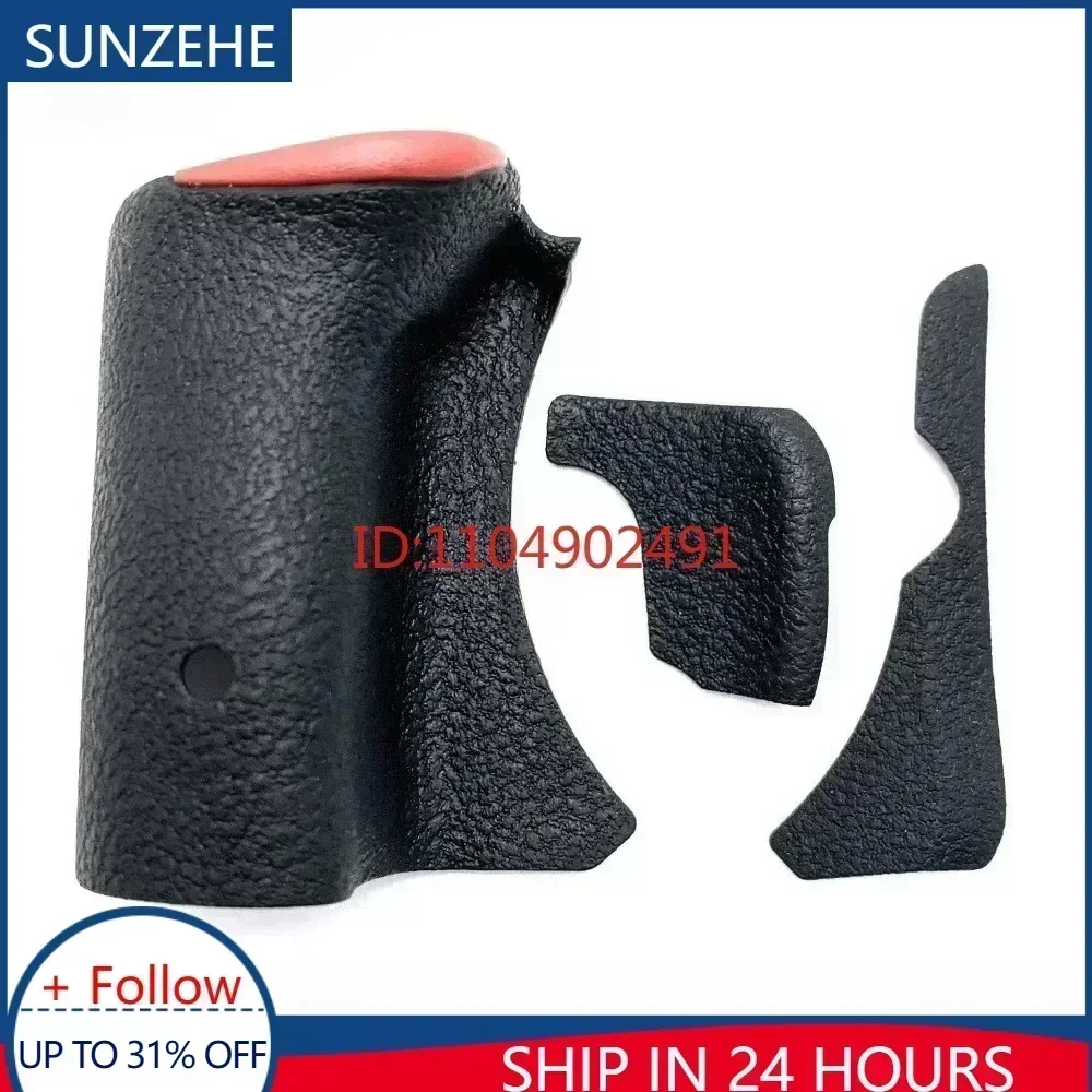 Cubierta Trasera de Goma Original para Cámara Nikon D5500, Goma Lateral + Goma para el Pulgar + Empuñadura de Goma para la Mano, Repuestos