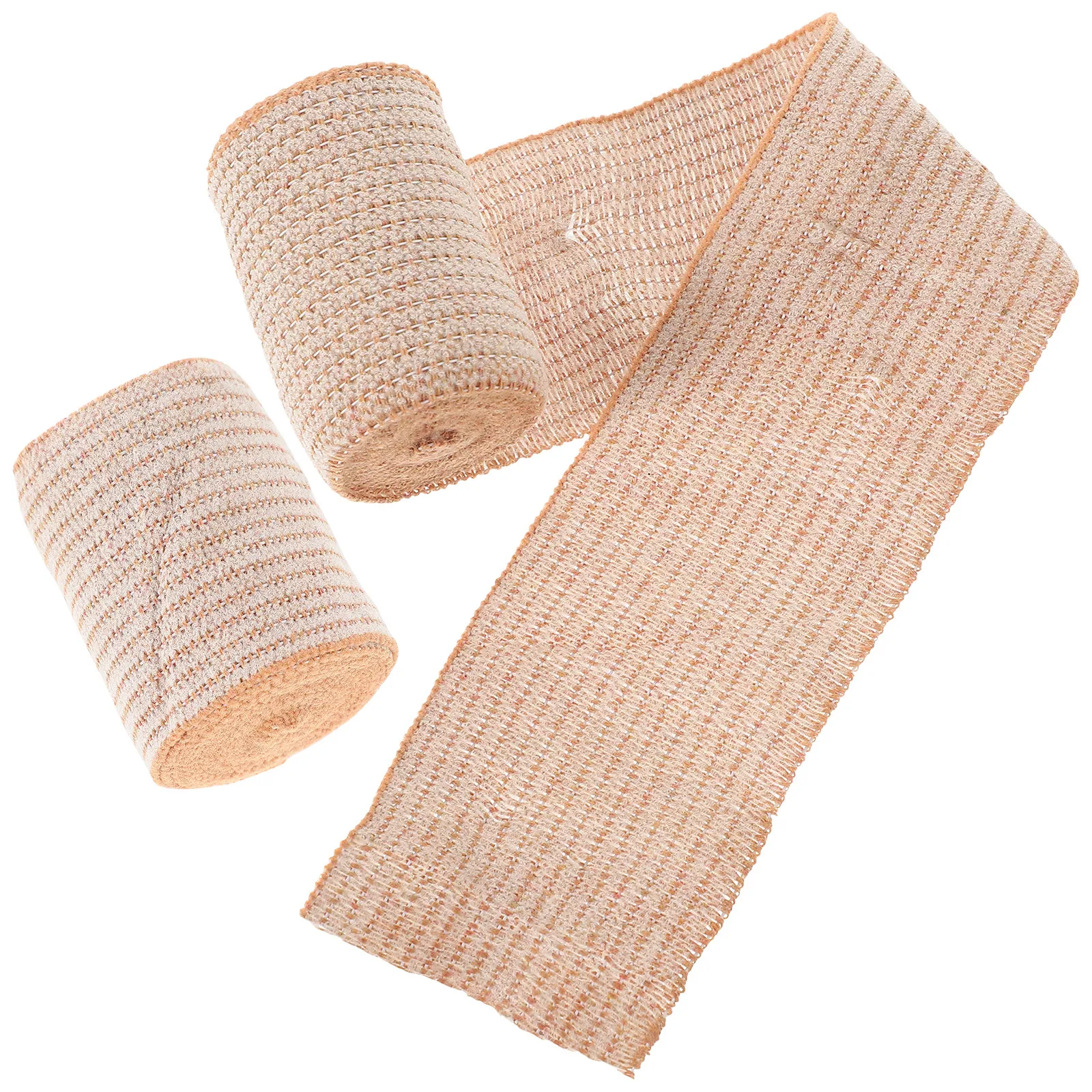 

2 Rolls Elastic Bandage Wrap Multi-Function Breathable Non-Stick Compression Wrap for Knee Ankle Wrist Leg Sports Outdoor Pet