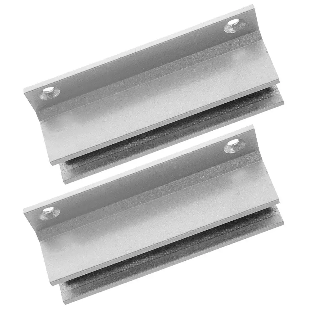 

2Pcs Sliding Shower Door Bottom Guide for Glass Shower Doors Heavy Duty Rust Proof Easy Installation Bottom Mount Door Guide