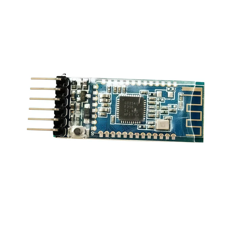 AT-09 is compatible with the Bluetooth 4.0 BLE module and has serial port leads, which is compatible with the CC2541 of HM-10 mo