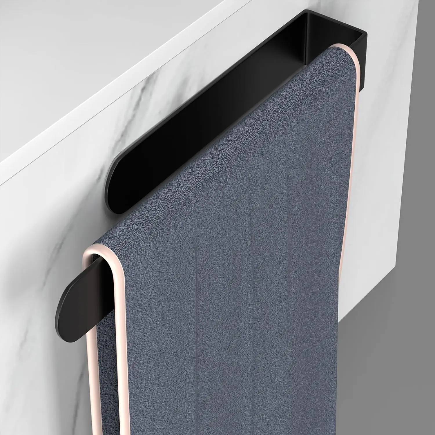 

Hand Towel Holder Self Adhesive Towel Bar Bath Towel Holder Stick on Wall Stainless Steel self-adhesive hook for Bathroom Toilet