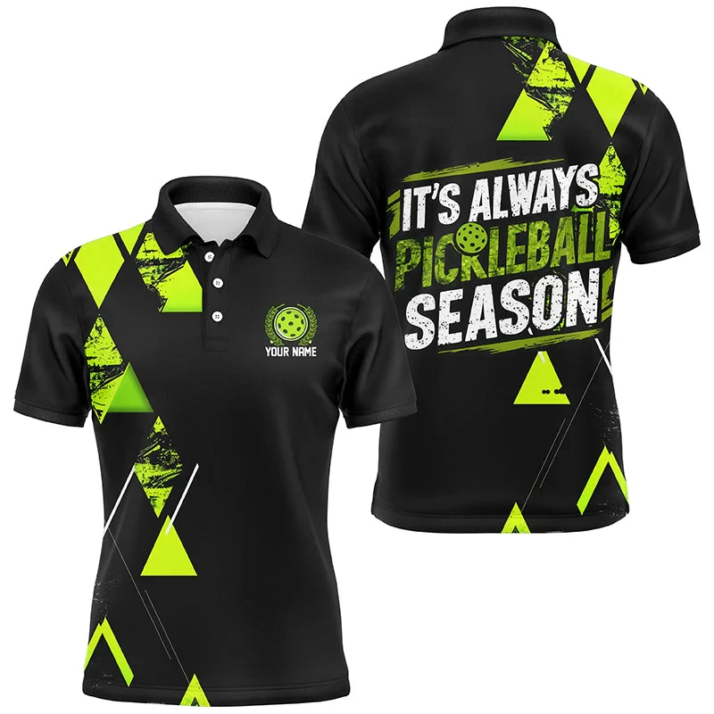 

New In Pickleball 3D Printed Polo Shirts For Men Summer Trend Short Sleeve Lapel Sports Polo T Shirt Loose Quick Dry Tees Tops