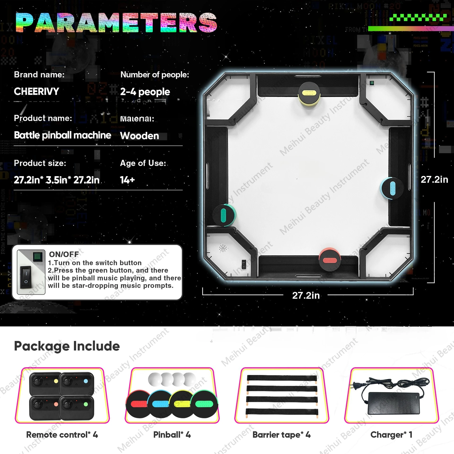 Pachinko عبر الحدود متعددة اللاعبين معركة غرفة المعيشة شريط واضح غرفة الرياضة الإلكترونية لعبة طاولة الحفلات كرة القدم سطح المكتب #3