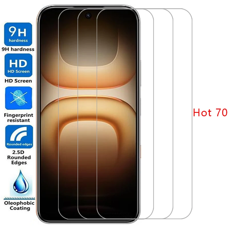 screen protector for infinix hot 70 pro protective tempered glass on infinity hot70 70pro hot70pro film infini infinx ifinix 5g
