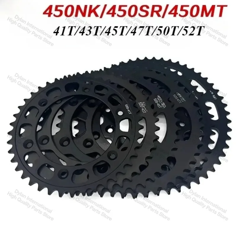 For 450SR 450NK 450MT Sprocket 41T 43T 44T 45T 47T 50T Front Rear Sprocket