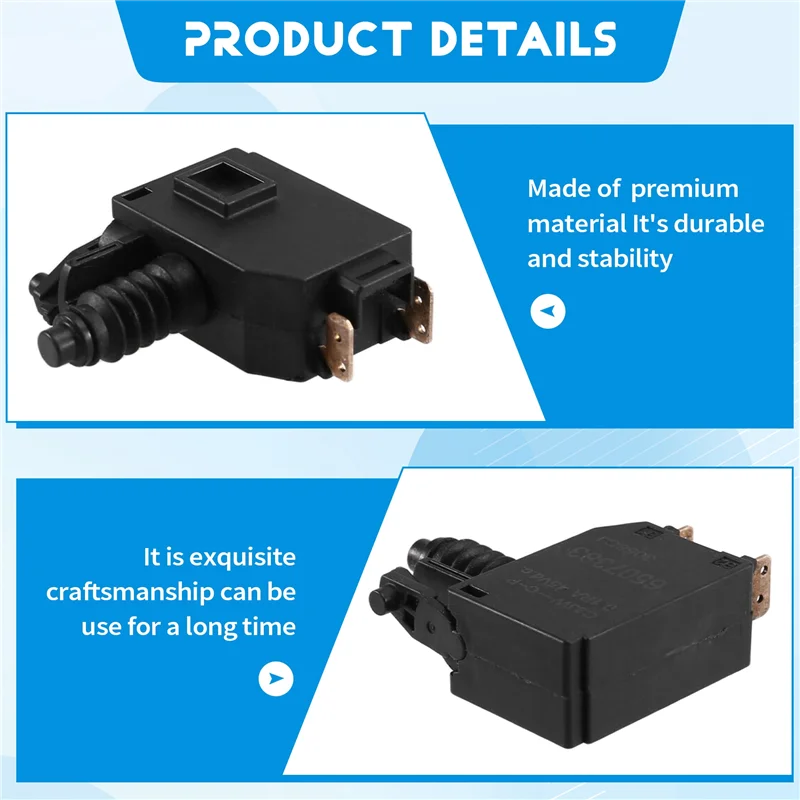 RMWIN-Voor 6507383 650738-3 C3JW-C-P 0.1RA 45V HM1812 Schakelaar