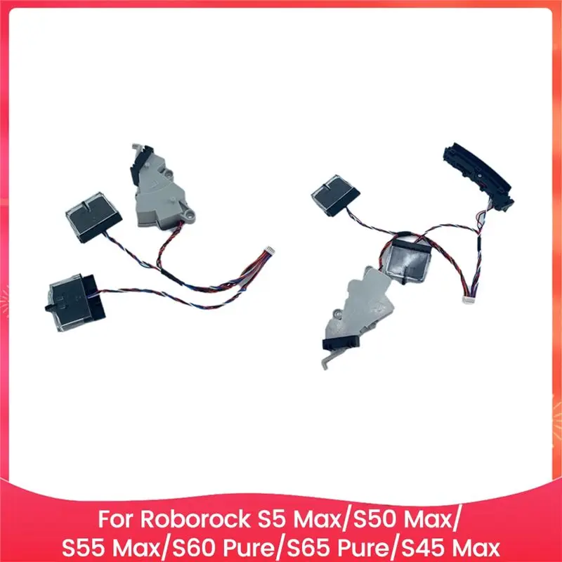 

Левый и правый боковые щетки для Roborock S5 Max, S50 Max, S55 Max, S60 Pure, S65 Pure, S45 Max – Запасные части для пылесосов