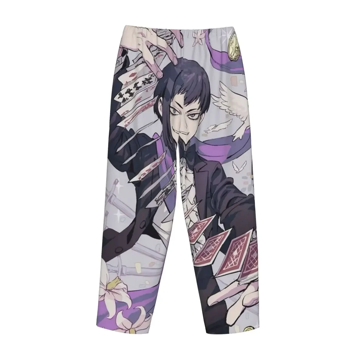 Custom Gen Asagiri Dr Stone Apan Anime Women Pajama Pants Lounge Sleep Sleepwear Bottoms with Pockets