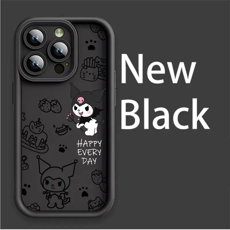 Sanrio Kuromi Hello Kitty Phone Case for Xiaomi Redmi 12 12C 13C 5G 13 4G A1 A2 Plus A3 Poco X3 NFC X3 Pro C50 C51 C61 Cover