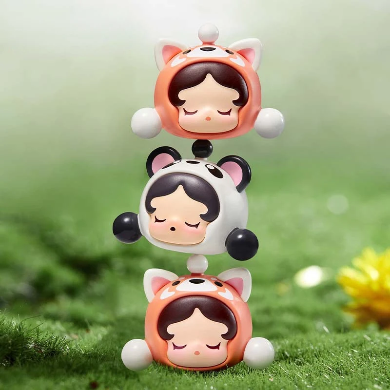 

Коллекционные фигурки Pop Bean SKULLPANDA Panda Partner Series Chengdu Limit от Popmart: Аниме-фигурки, милые настольные украшения, подарки-сюрпризы