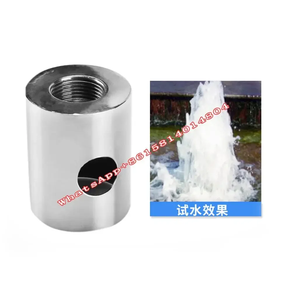 1/1.5 Inch Bubble Pool Landscape Stainless Steel Water Feature Shower Fountain Nozzle