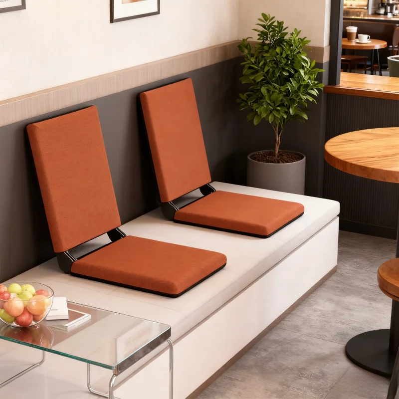 

Lazy Sofa Japanese Style Tatami Seats Seatable and Reclining Bedroom Bay Window Bed Chair Home Tatami Folding Lazy Sofa Backrest