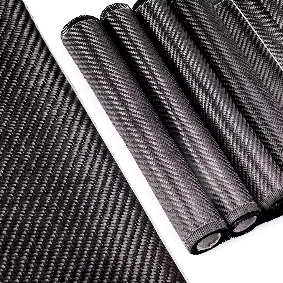 

Bulk sales T700 200gsm 20"/50cm width Carbon Fiber 12k UD Uni-directional Cloth Fabric Tap High strength house Repair material