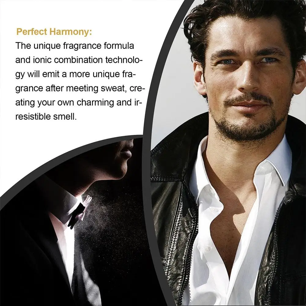 50ml mężczyźni urocze perfumy długotrwały lekki zapach dezodorant do ciała przyciągający kobiety utrzymuj świeżość seksowne randki perfumy w sprayu