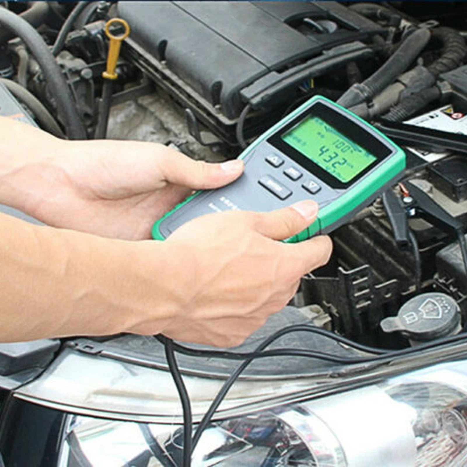DY2015A Automotive Battery Tester 12V 24V Analyzer For CCA Voltage Internal Resistance Starting Load Charging System Tool