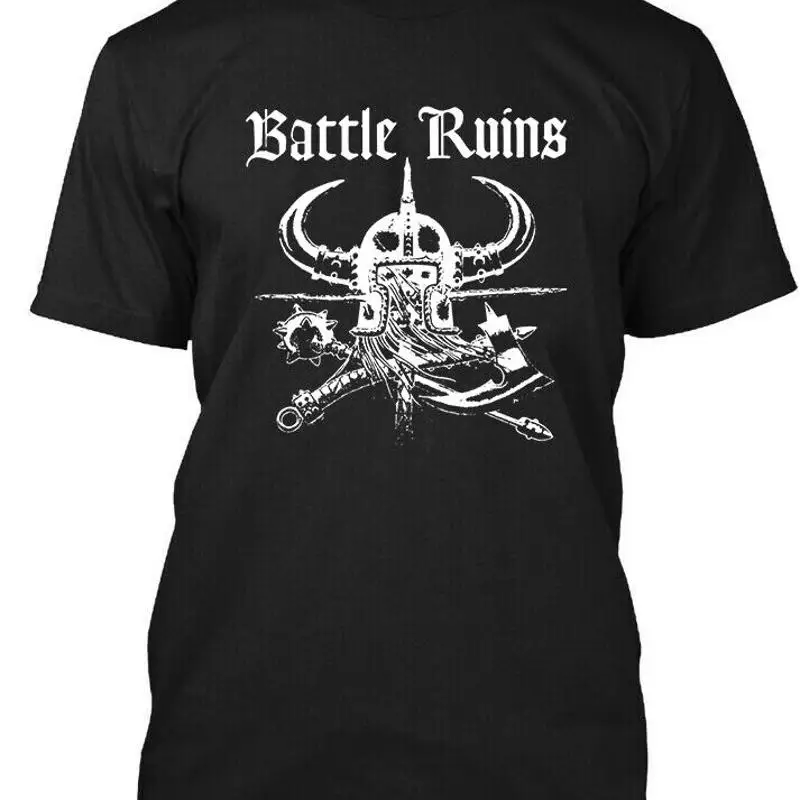 

Новая популярная винтажная футболка Battle Ruins American Music Art, размер S 4Xl