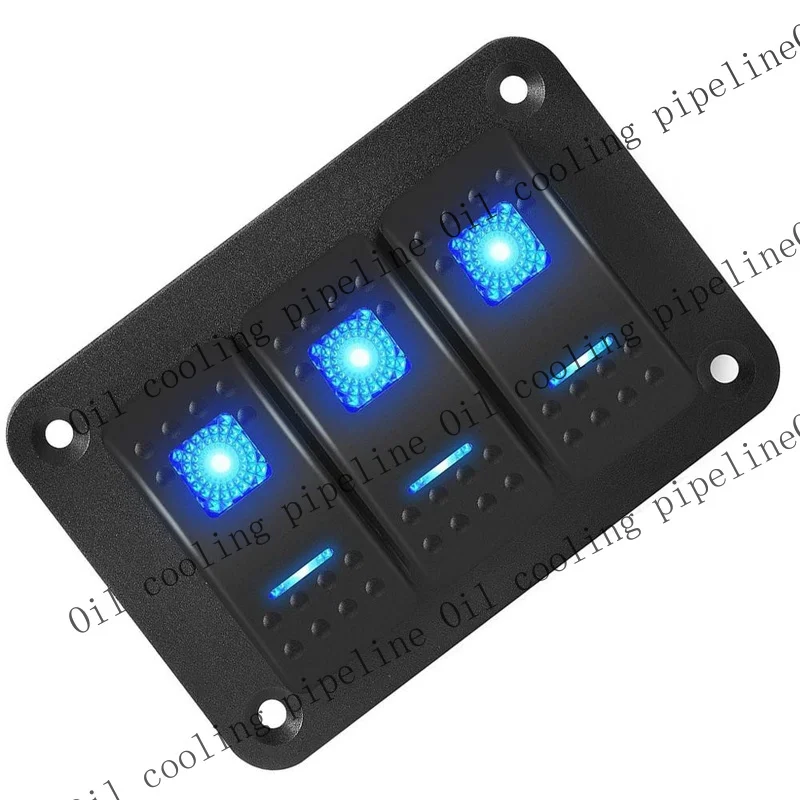 A+ Illuminated Toggle Switch Panel for Car For RV Yacht Multiple Functions