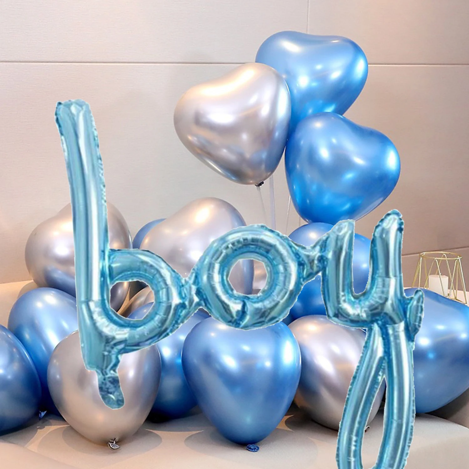 

1pc Boy Girl Balloon Aluminum Foil Birthday Balloon Gender Party Baby Shower Party Supplies Party Decoration Party Decor