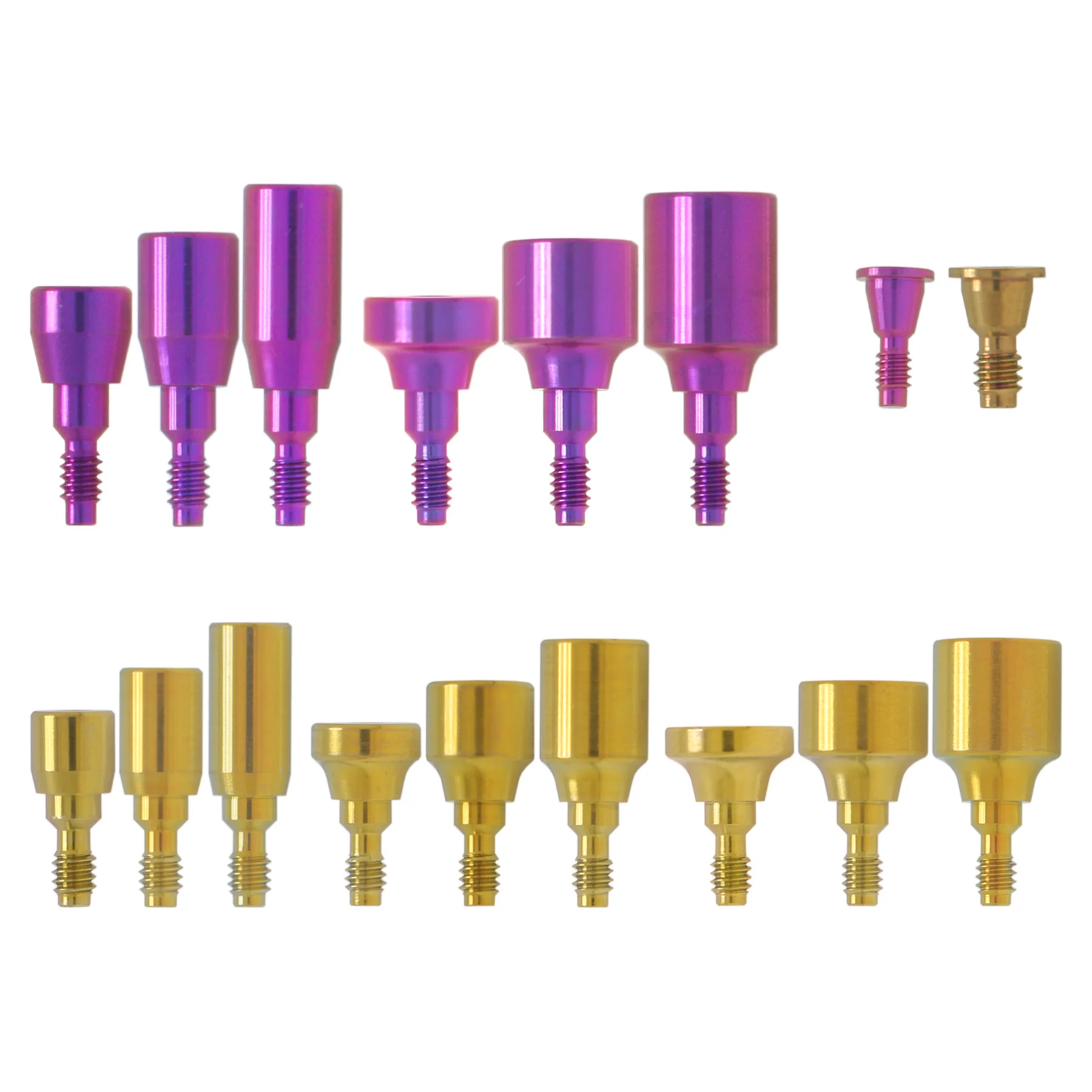 Dental Implant Healing Abutment Cap Conical Connection Narrow/Regular Platform NP/RP Compatible with Nobel Ø3.6/5.0/6.0mm