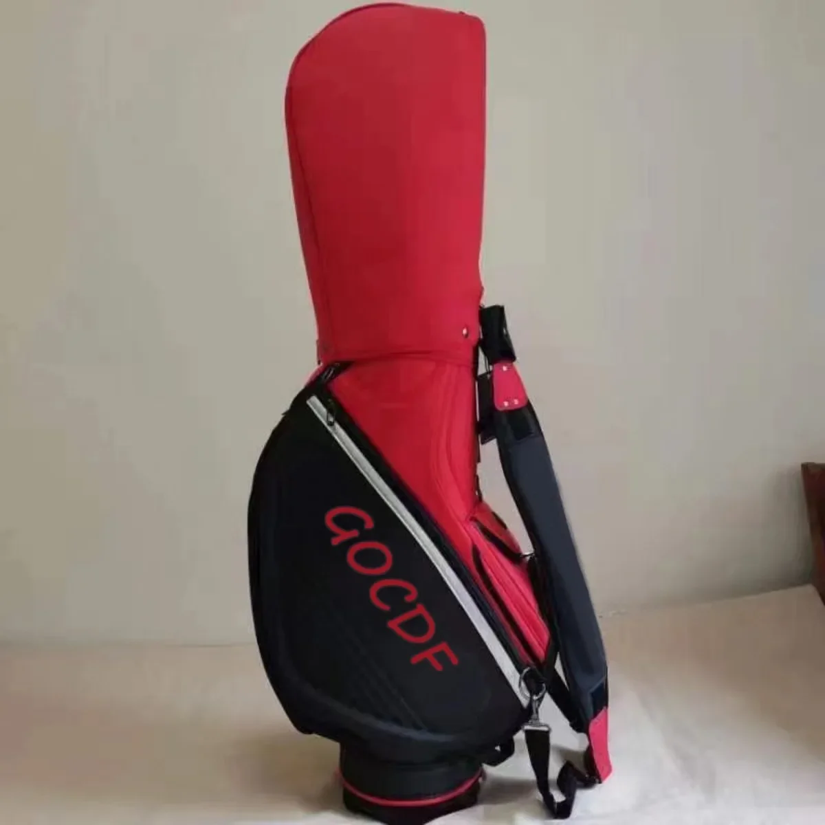 

2024 New Golf Bag Men's and Women's High Quality PU Caddie Bag 골프백