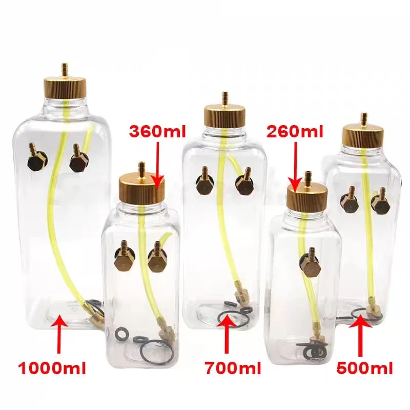 Model Airplane Fuel Tank RC Aircraft Gasolin/Petrol Nitro Transparent Tanks 260ML 360ML 500ML 700ML 1000ML Fuel Square Bottles