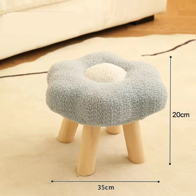 Modern Style Minimalist New Children's Dining Chair Stool Chairs Dining Room Chairs High Kitchen Home Furniturebench