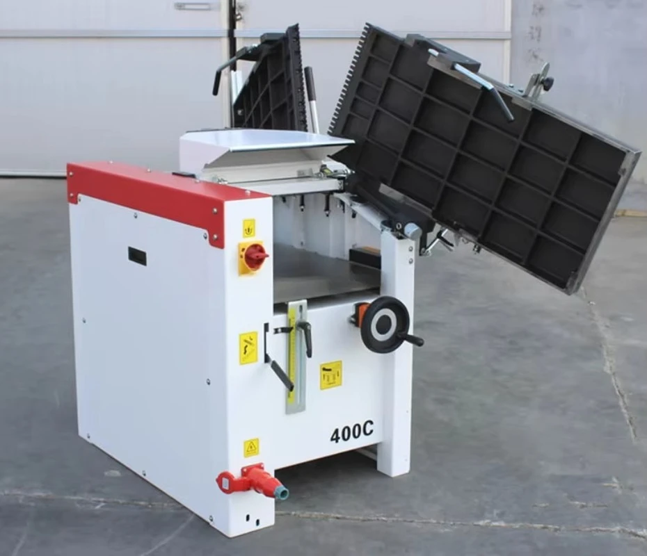Integrated Wood Combo Machine   400C Thickenesser Planer Mortiser Accurate Machining  Professional Carpentry Machine