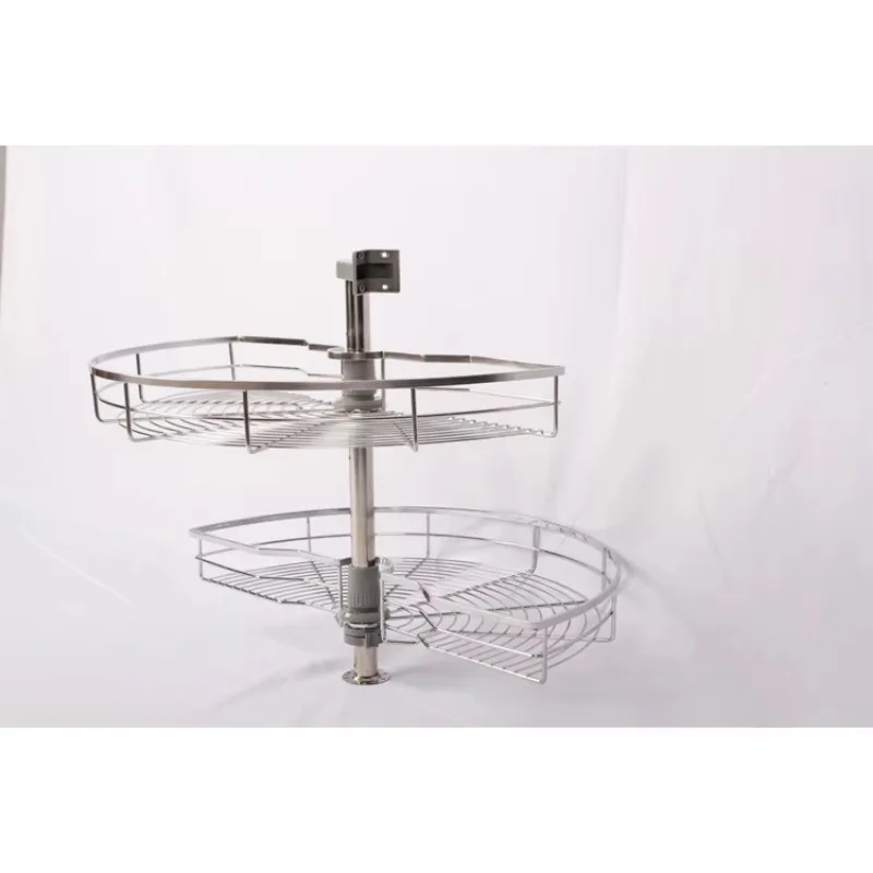 جديد اكسسوارات أجهزة المطبخ خزانة سلة دوارة ماجيك الزاوية أدوات المائدة أدوات المطبخ تخزين المواد الغذائية الرف كسول سوزان #5